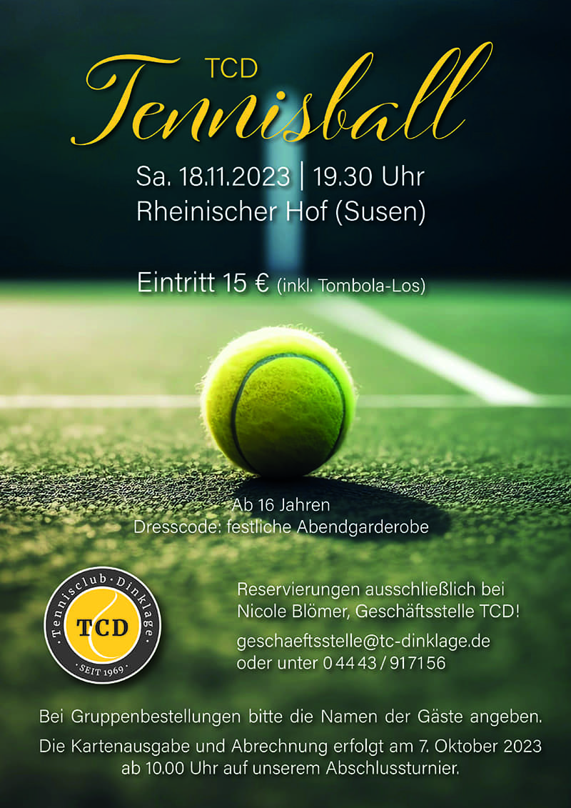 2023 Poster Tennisball