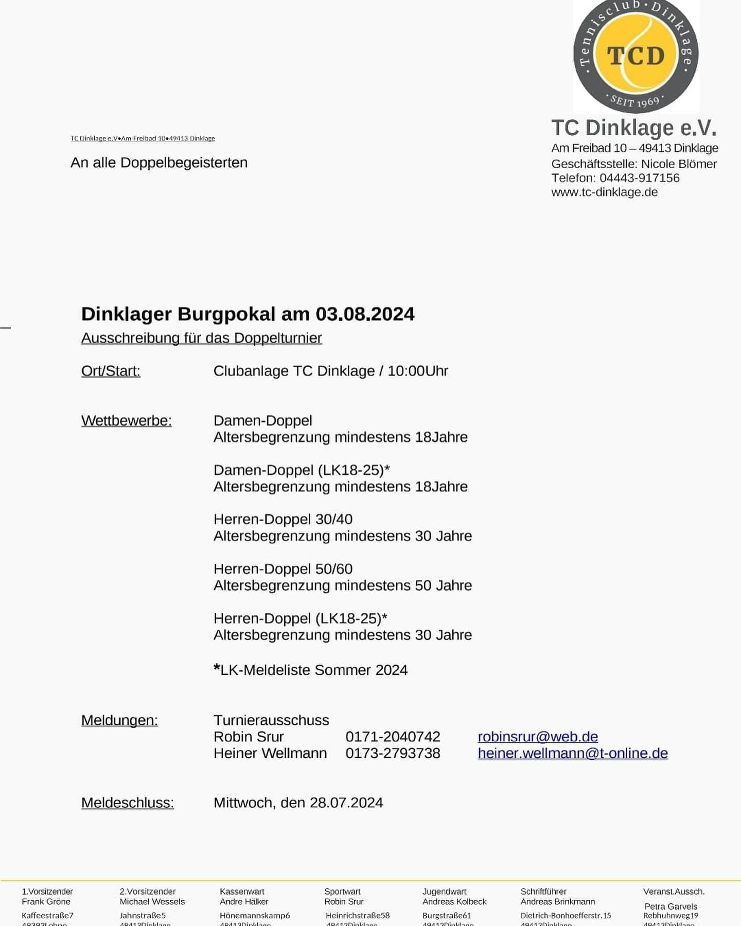 Burgpokal Turnier